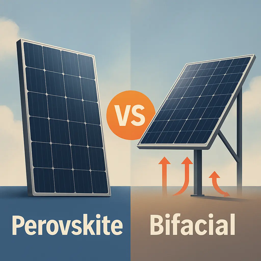 Panele perowskitowe i bifacjalne